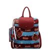 Cute cartoon portable bucket bag female new leopard print backpack college style student schoolbag
