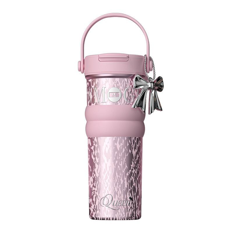 High-end 316 Stainless Steel Ceramic Liner Vacuum Insulated Water Bottle Women Gift With Box