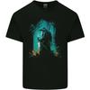 A Wizard In a Fantasy Forest Warlock Kids T-Shirt Childrens