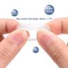 5pcs 1Inch Silicone Rubber Bands Rings Elastic Bands Non-slip Cable Ties for Wrapping Paper Cord Wraps Bundle Bag