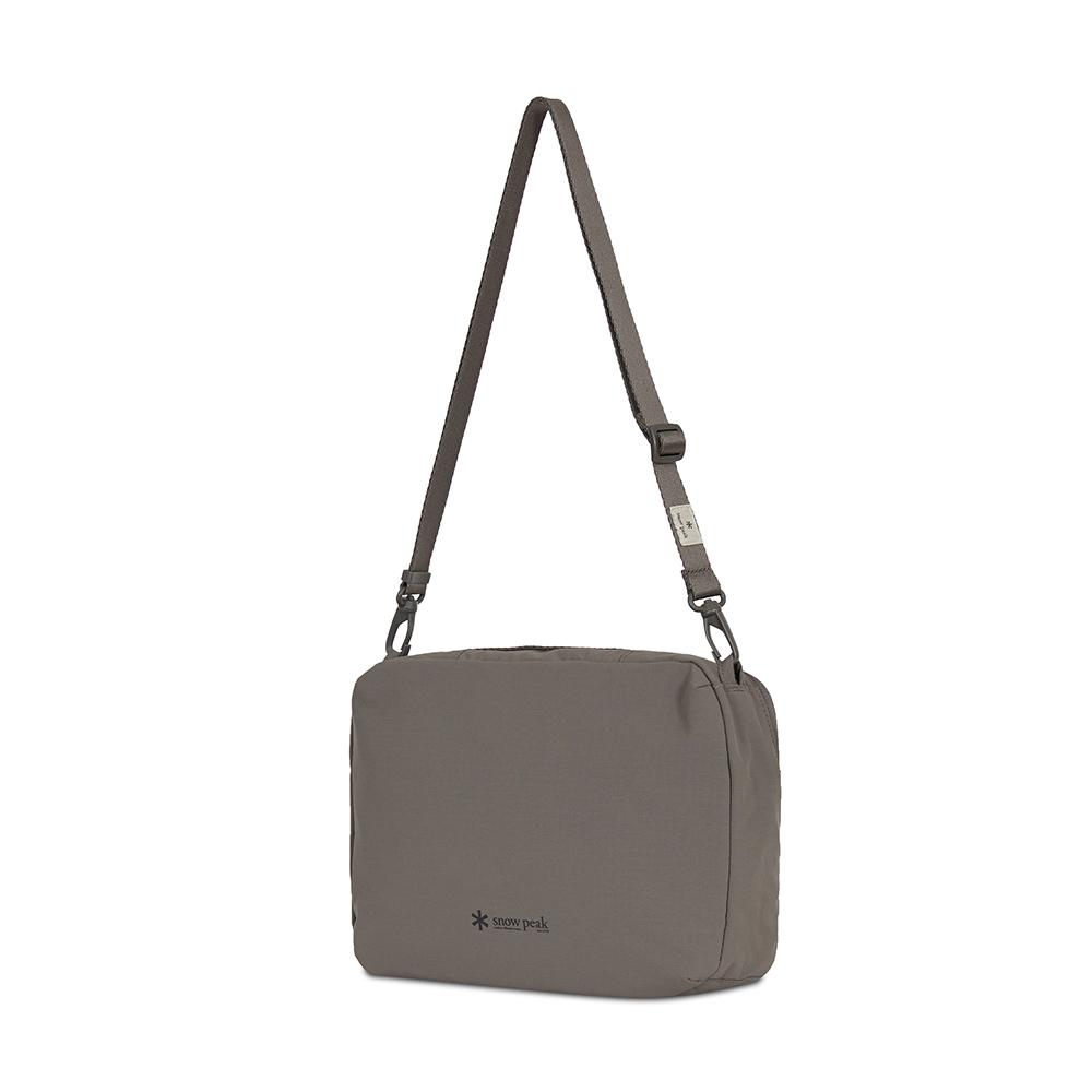 [Snowpeak] Dual Tech Square Cross Bag M Dark Khaki (S24FUFCB38)