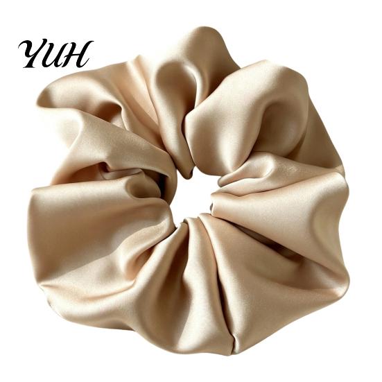 Premium Satin Hair Ties for Elegant Look Scrunchies, High Elasticity Women Girls, Non Slip Band, Scrunchies Solid Color Ponytail Holder, Styling