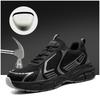 men's casual steel toe caps working safety shoes air mesh summer safe boots worker tooling security boots insulated sneakers man