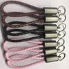 Fashion Alloy Leather Rope Keychain with Micro USB Charging/Data Cable