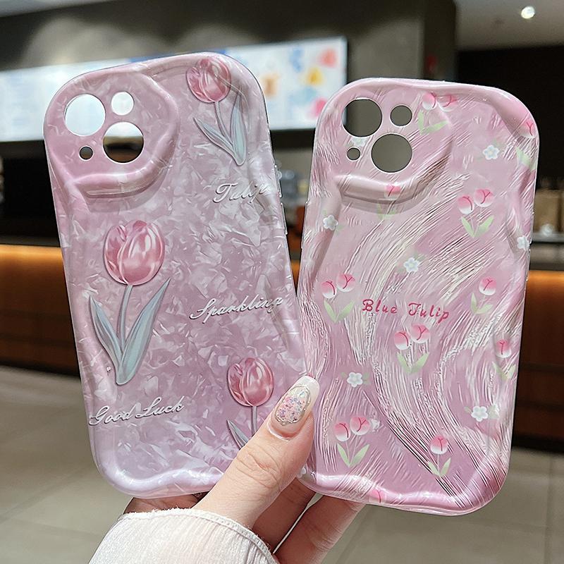 Flower Soft Phone Case for Xiaomi 13T Redmi Note 13 Note 12 Samsung A55 S24 Ultra A35 A54 A53 A34 S23 IPhone 15 11 Reno 11 8T Realme C55 C67 Cover