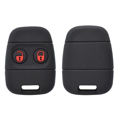 Pouzdro na klíč se 2 tlačítky pro Land Rover Defender Freelander Rover 25 45 100 200 400 MG ZS ZR MGF Silikonový kryt na klíč