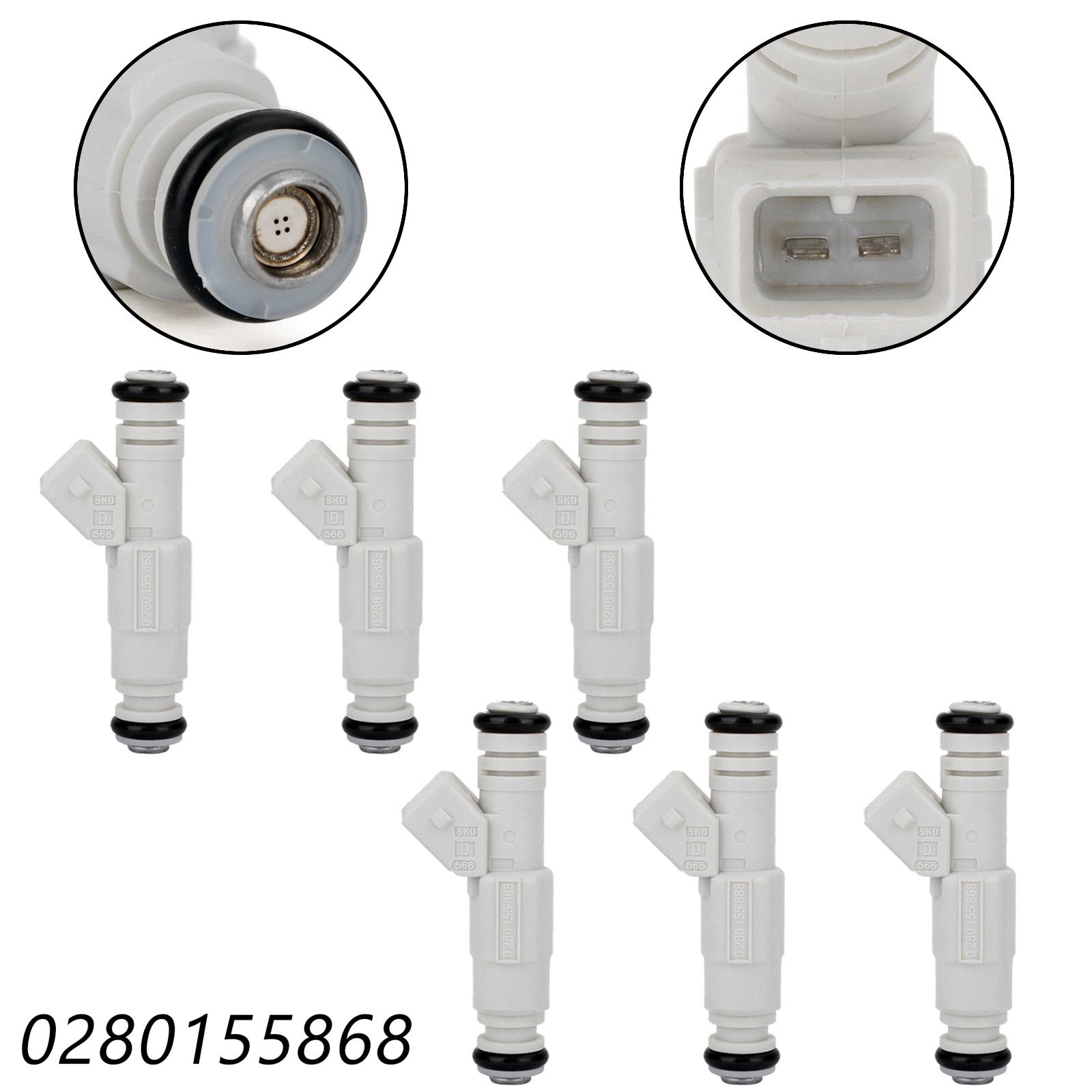 

6* Fuel Injectors For Holden Commodore VS VT VX VY 3.8L V6 Supercharged L67 New