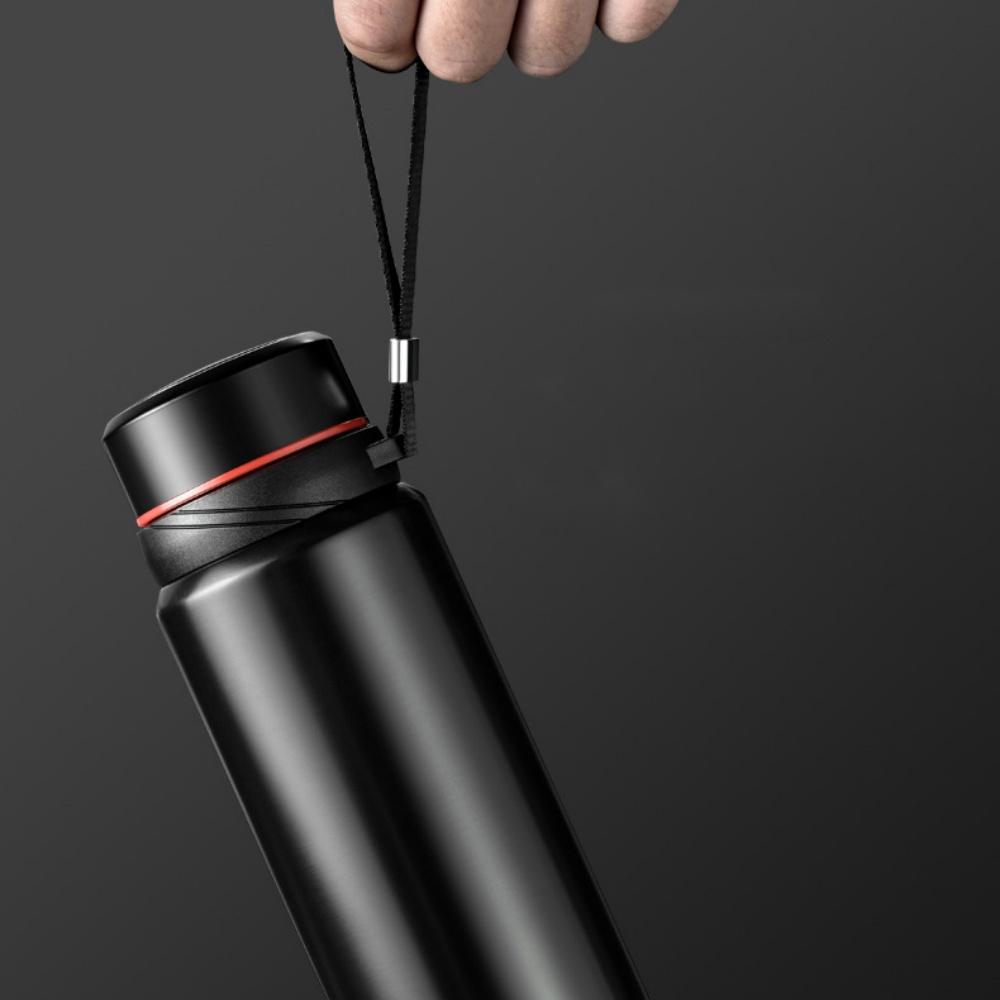 Large-capacity 304 stainless steel business insulated cup, hanging cup, simple and portable gift water cup