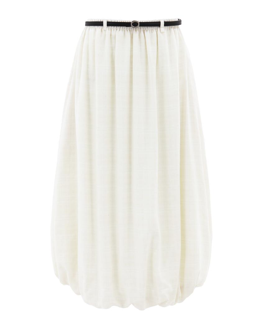 Plasma Sphere Belt Set Air Check Puff Balloon Flare Mini Skirt_ 2 Colors