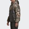 Adidas Originals Trefoil Down Regen Camo Warm Hooded Sport Puffer Jacket Men Outerwear Black GH1486