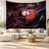 Stade Rennais FC Wall Tapestry, Soft Fabric Wall Hanging, Decorative Backdrop For Bedroom Home Wall Art