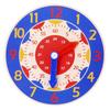 Children Montessori Wooden Clock Toys Hour Minute Second Cognition Colorful Clocks Teaching Aids for Kids Preschool Children