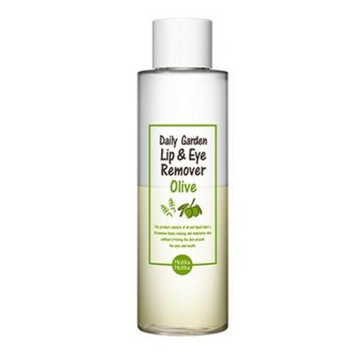 Holika Holika Moist Olive Daily Garden Augen- und Lippen-Make-up-Entferner, 200 ml, 1 Stück