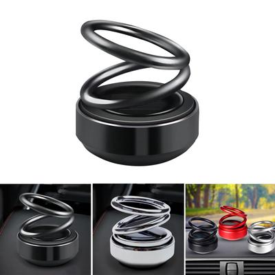 SUV Perfumes Diffuser Rotating Solar Air Fresheners Double-rings Aromatherapys Scent Car Decoration Interior Accessories