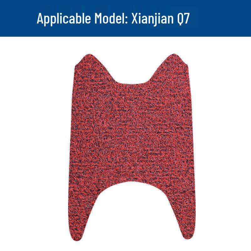 

Sword and Fairy Q7 Motorcycle Coil Mats: Wear-resistant, Waterproof, Anti-slip Pedal Accessories.