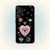Lucky Eye Blue Evil Eyes Phone Case For Samsung S26,S25,S24,S21,S22,S23,S30,Ultra,S20,FE,Lite,10,9,Black Cover