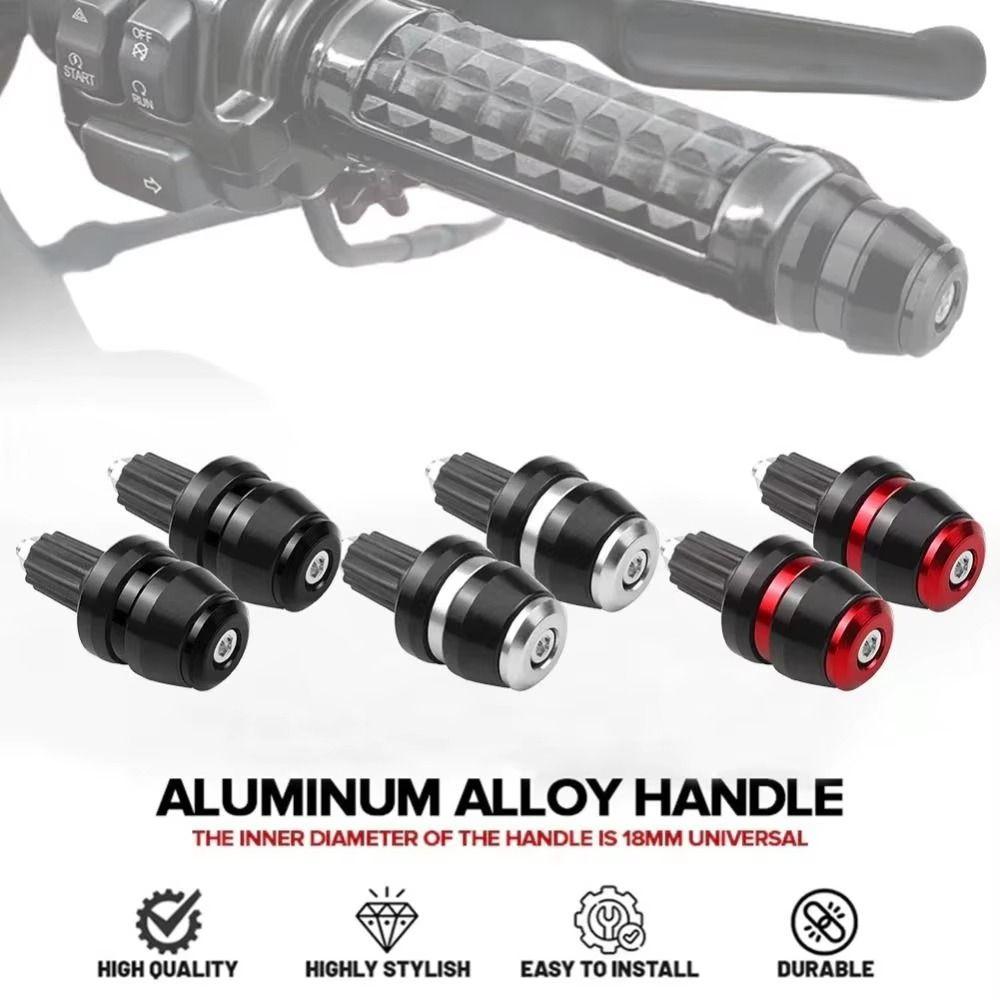 Shock-absorbing Metal Handlebars End Anti-corrosion Handle End Protective Cover Bike Customization