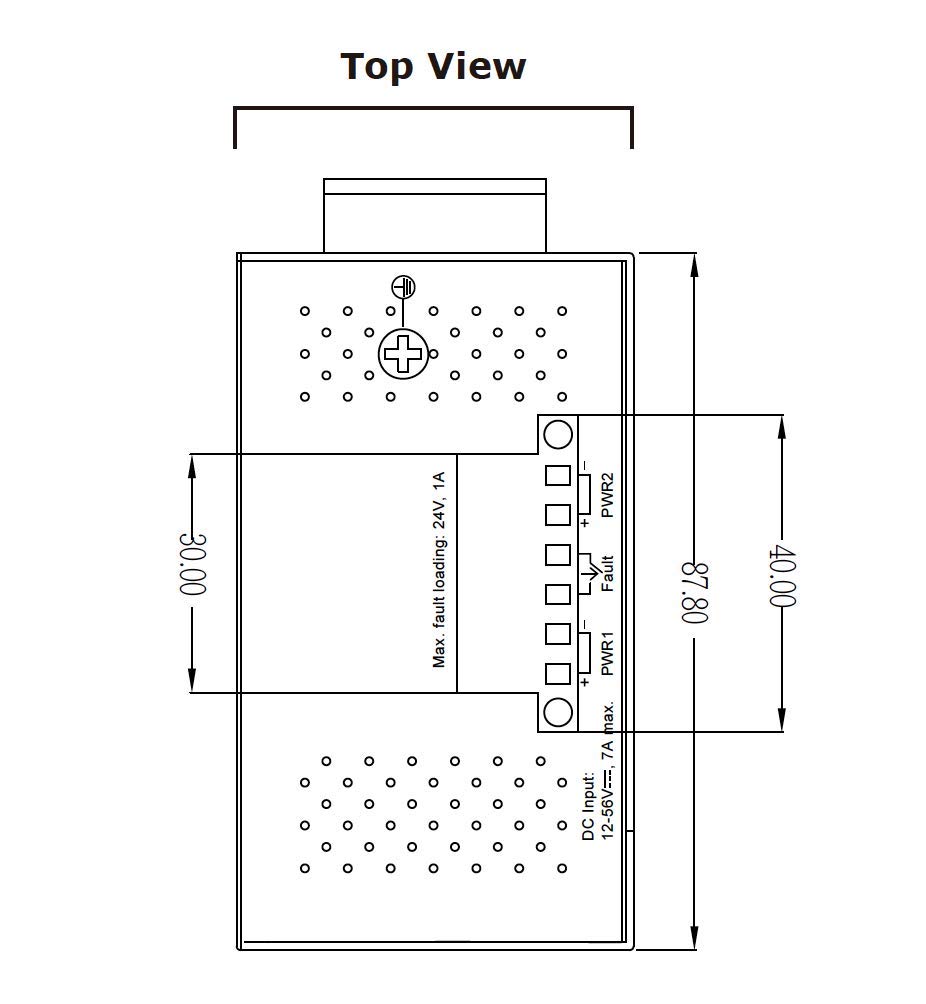 PoE SFP Ethernet Switch IGS-1020PTF_Industrial 8-Port 10/100/1000T 802.3at + 2-Port 100/1000X