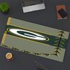 Green Bay Packers Print Mouse Pad, for Keyboard Pad Laptop PC Mat for Office Home Use, Desk Decor, Perfect Birthday Gift for Gamers