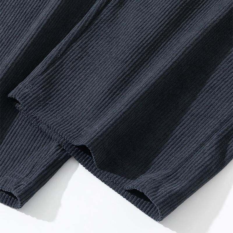 Mao Ren Men's Corduroy Straight Loose Casual Pants