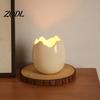 Unique Housewarming Gift Ceramic Eggshell Candle Holder for Scented Candles, Candles Modern Living Room Decor Container, Minimalist Art Ornament Home