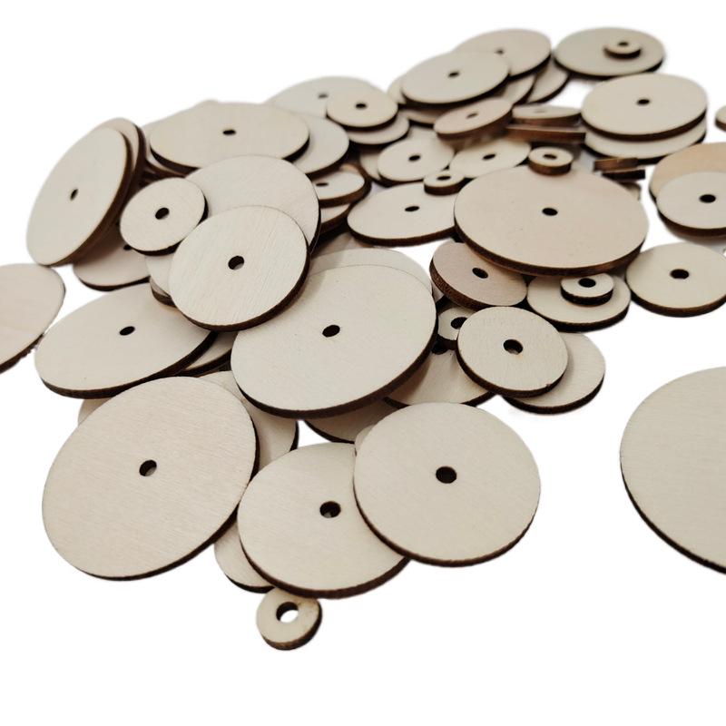 Wood Craft Wheels & Slices for DIY Toy Accessories