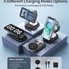 Foldable 3-in-1 Magnetic Wireless Charger for Apple Devices