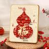 Chinese Five Blessings Desktop Ornament & Photo Frame for Living Room and Bedroom Decor