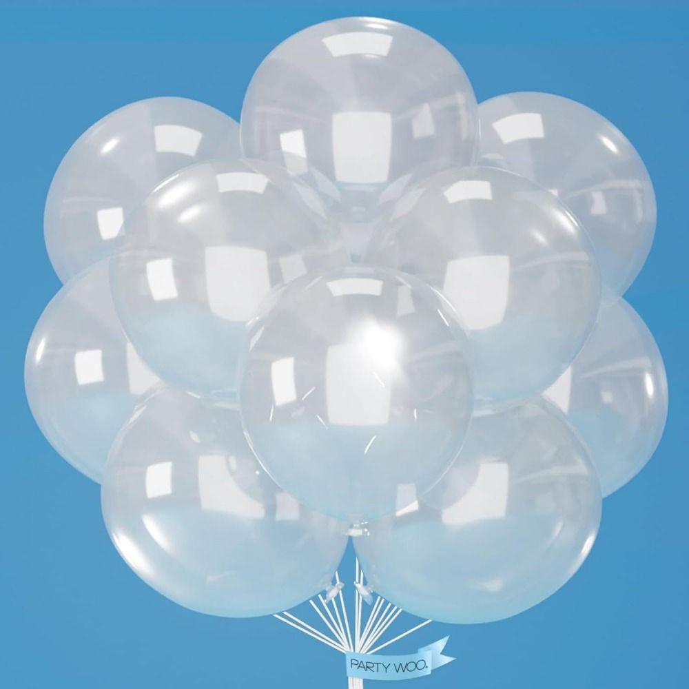 5/10/12/18/36 Inch Clear Balloons Round Helium Globals DIY Latex Balloons  Birthday Party Supplies