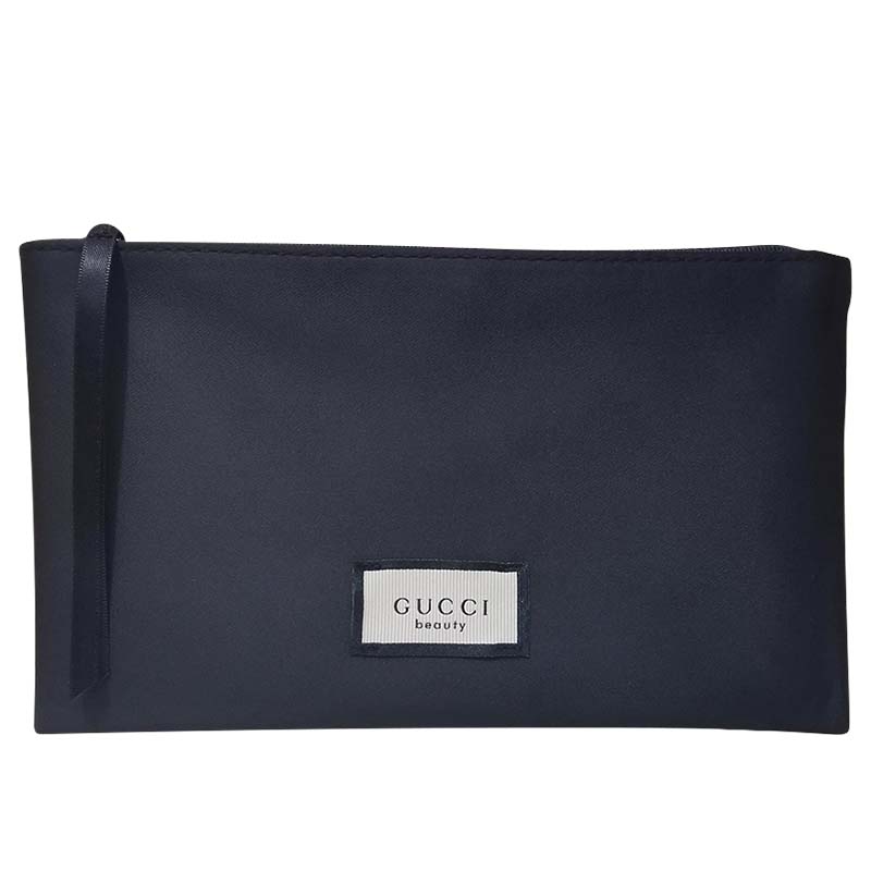 Gucci Beauty Linen Cosmetic Pouch