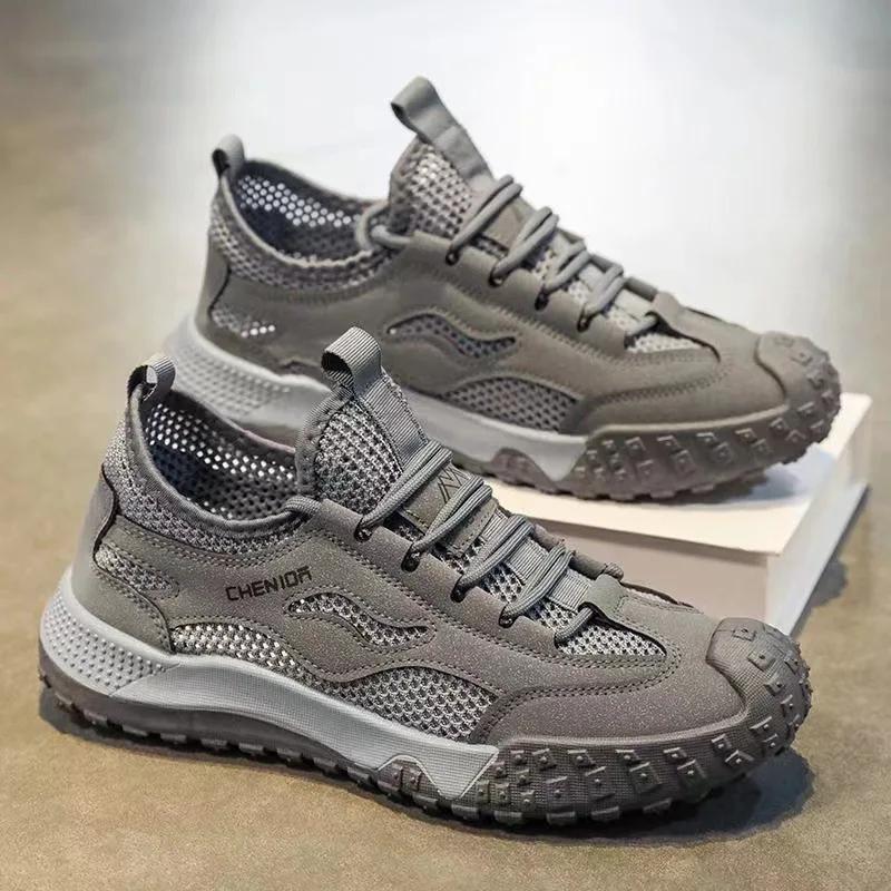 

Fashion Discounted Men s Shoes Spring Autumn Season Mesh Breathable and Durable Sports Shoes Classic High Quality Casual Shoes sneakers 39