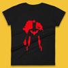 Batman Beyond Rises As A Warrior Of Justice Distressed Portrait Art DC Comics Superhero Womens Tee T Shirt Mens Tops Unisex Top