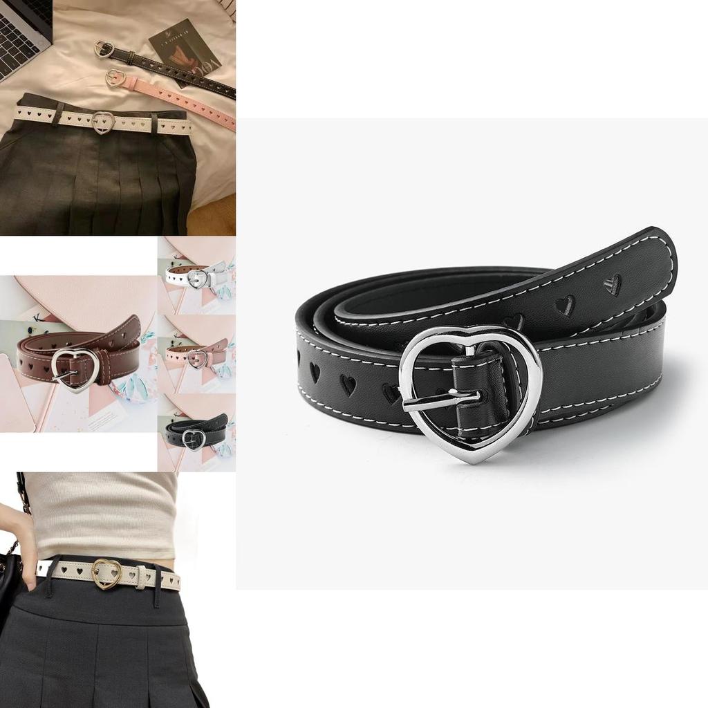 Stylish Korean Women's Simple Pin Buckle Belt Versatile Casual Fashion Accessory