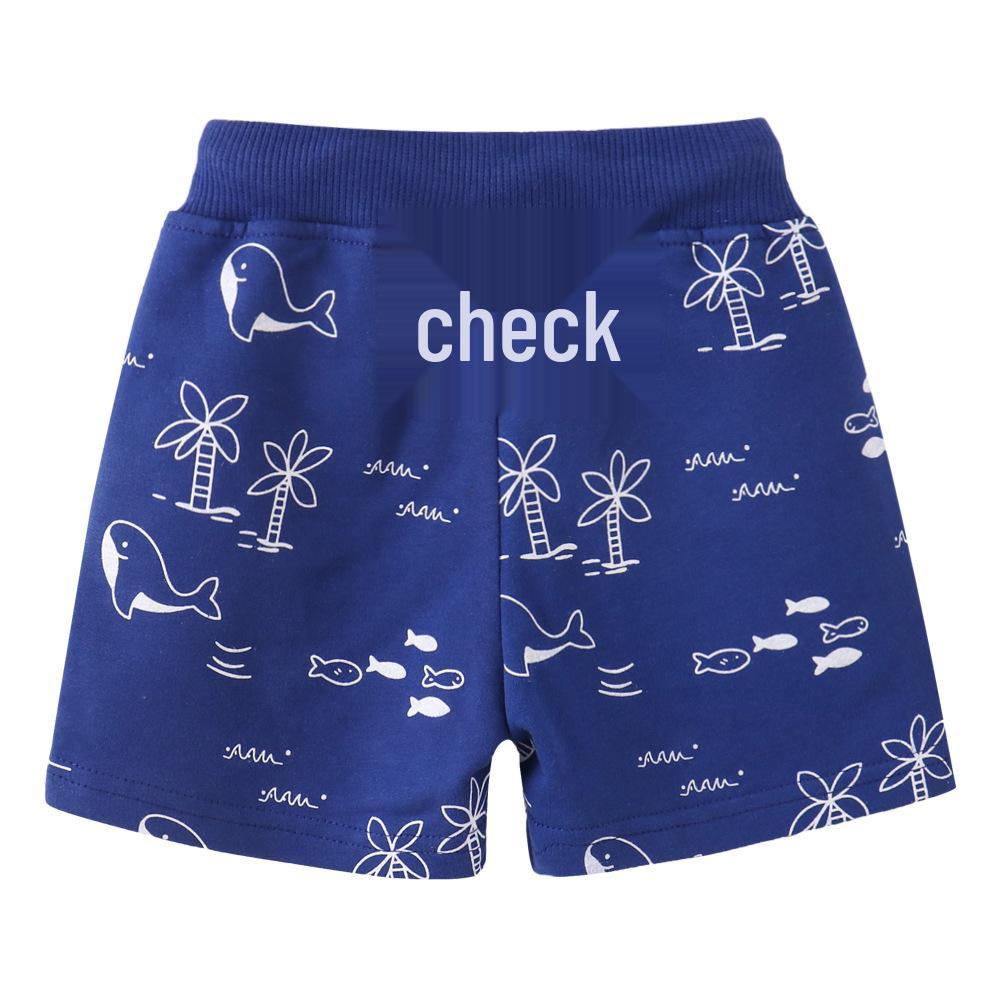 Kids' Summer Casual Shorts - Unisex Middle & Small Children's Clothing
