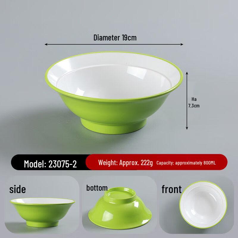 Thickened Melamine Noodle Soup Bowl