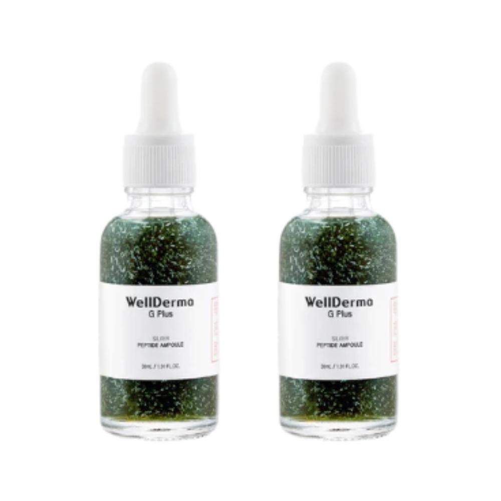 

WellDerma / Ампула с серебряными пептидами G Plus / 30 мл Набор 1+1 / Укрепляющая и восстанавливающая / Сделано в Корее