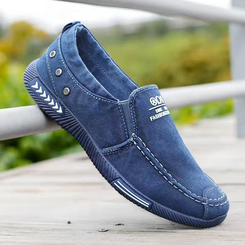 Men's fashion old Beijing cloth shoes men's shoes men's cotton shoes work shoes canvas shoes cloth shoes