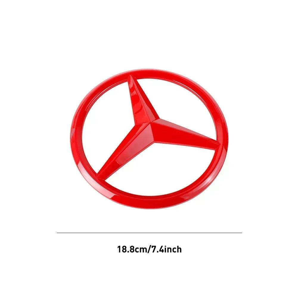 

Car Sticker 2025 Hot For Mercedes Benz ABS Car Front Grille Badge sticker Decal Cover Emblem For Mercedes Benz GLA GLK ML GLC GL