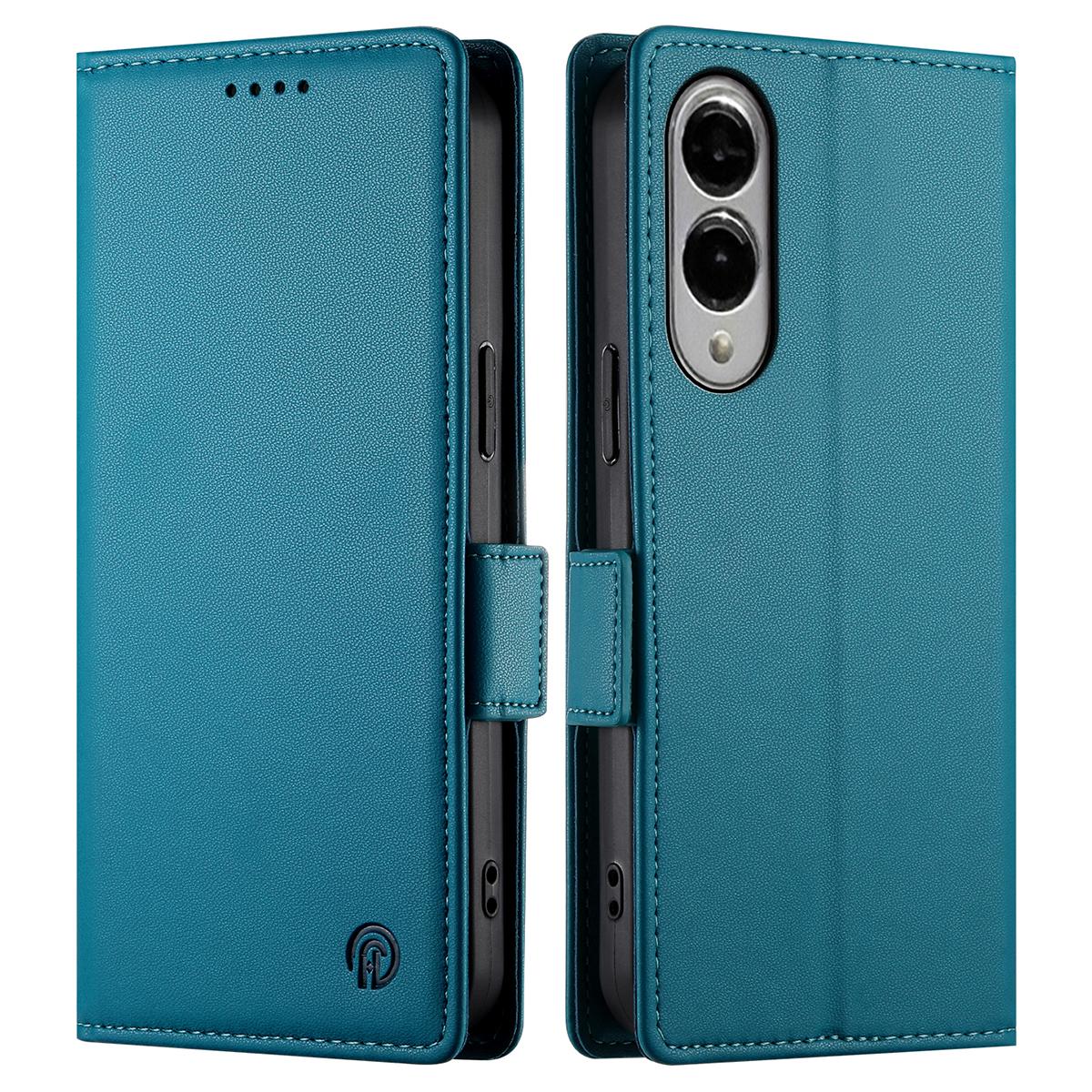 

Для Samsung Galaxy S25 Edge Чохол-підставка Гаманець зі штучної шкіри Чохол для телефону Blue