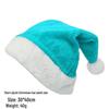 Adult Christmas Hat with Colorful Stars - Super Soft Fabric for Holiday Parties