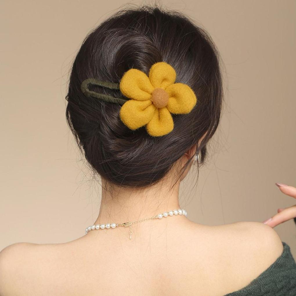 

Women s Belle Hairpin Updo Flower Clip Hairpin brown