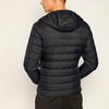Emporio Armani EA7 FW20 Solid Color Zip-Up Hooded Lightweight Regular Fit Long Sleeve Down Jacket Men Jackets Black 8NPB07PNE1Z1200