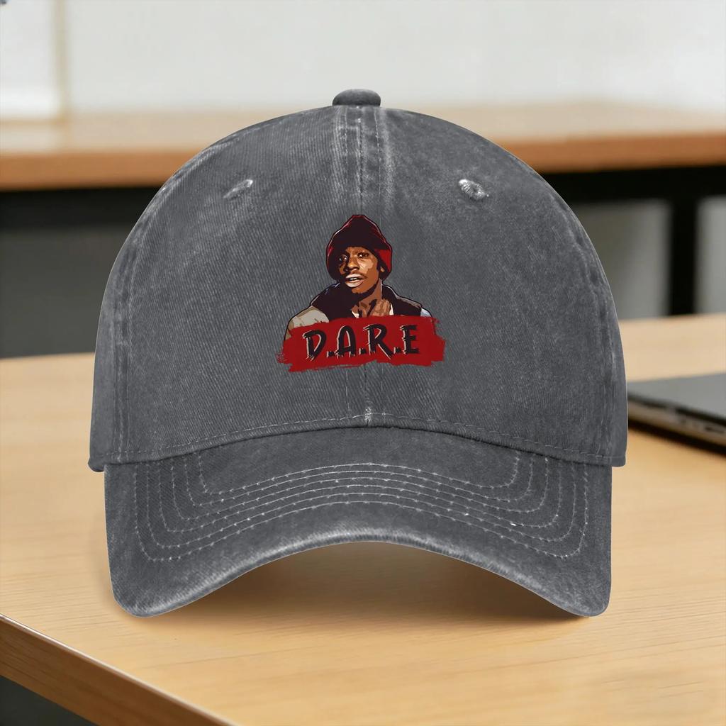 Dave Chappelle Casual Baseball Cap Outdoor Gym Trucker Hat Summer Sun-Proof Unisex Adult Fitted Retro Baseball Caps