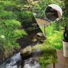Forest Creek Flowing Water Nature Scenery Tulle Sheer Window Drapes for Living Room Bedroom Sheer Fabric Organza Drapes Drapes