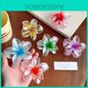 Chic Fashionable Egg Flower Hair Claw Clips In Vibrant Colors For Trendy Hairstyles