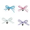 Bowknot Heart Hanging Accessory: DIY for Phone Cases, Hair Clips, Handbags, Shoes, Socks, and Bags.