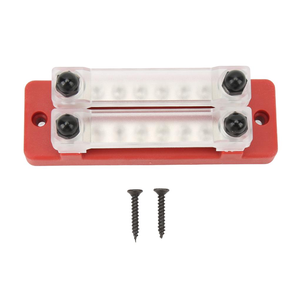 Power Distribution Block 12 Terminal 12‑48V 150A Marine Busbar for RV Pickup Truck Caravan