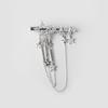 Tassel Star Hair Clip Delicate Sparkling Personality Sweet Cool Style Diamond Studded Side Clip High-end Straight Duckbill Clip