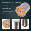 10PCS P21W LED 1156 BAU15S BA15S Bulb PY21W BAY15D 5630 9Smd Bulbs For Car Signal Indicator Bulb Turn Signal Light12V/24V White Bulbs 7