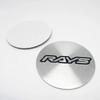 4 pezzi 45mm 50mm Tappi Centrali Cerchi Rays Volk Racing Adesivo Emblema Distintivo Mozzo Cerchi Auto